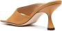 Wandler Julio 80mm cut-out detail leather mules Brown - Thumbnail 3