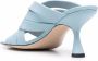 Wandler Louie crossover-strap mules Blue - Thumbnail 3