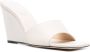 Wandler square-toe leather 100mm mules Neutrals - Thumbnail 2