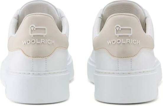 Woolrich Classic Court leather sneakers White