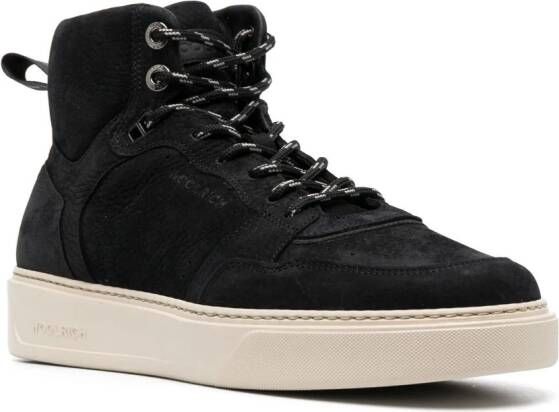 Woolrich Classic low-top suede sneakers Black