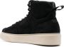 Woolrich Classic low-top suede sneakers Black - Thumbnail 3