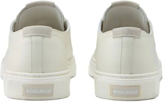 Woolrich Cloud Court leather sneakers Neutrals