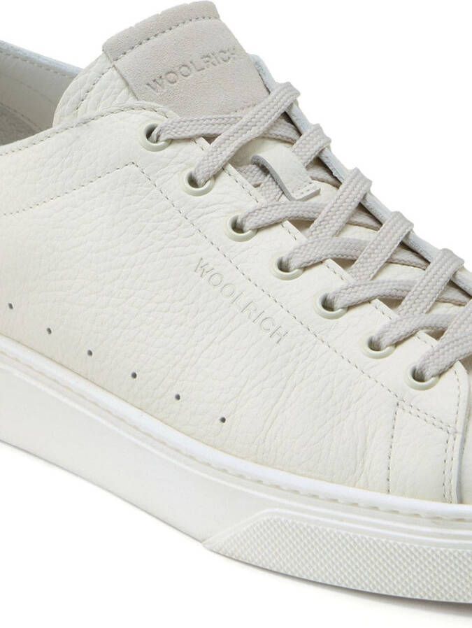 Woolrich Cloud Court leather sneakers Neutrals