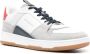 Woolrich colour-block leather sneakers White - Thumbnail 2