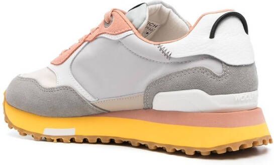 Woolrich colour-block panelled sneakers Grey