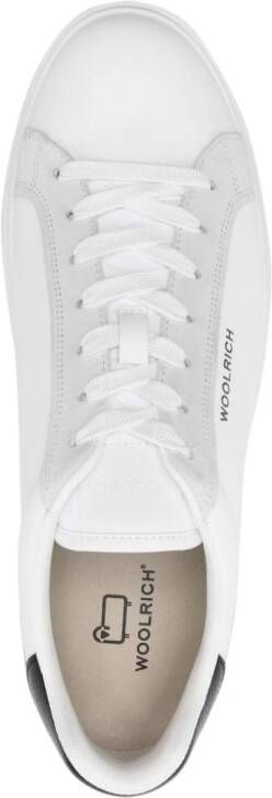 Woolrich Court leather sneakers White