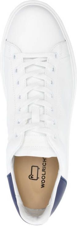 Woolrich embossed-logo low-top sneakers White