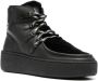 Woolrich faux-fur detail sneakers Black - Thumbnail 2