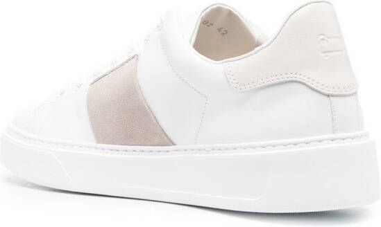 Woolrich leather low-top sneakers White