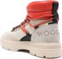 Woolrich logo-patch panelled boots Neutrals - Thumbnail 3