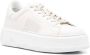 Woolrich logo-print leather sneakers Neutrals - Thumbnail 2