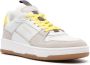 Woolrich logo-print panelled leather sneakers White - Thumbnail 2