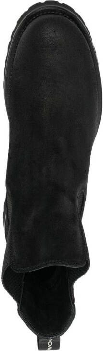 Woolrich lug-sole chelsea boot Black
