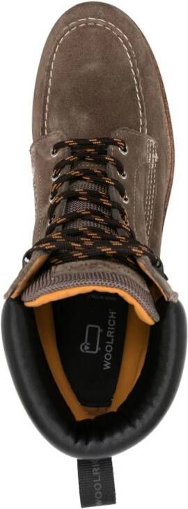 Woolrich Moc Toe suede boots Brown