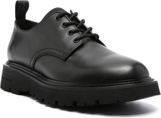 Woolrich New City leather derby shoes Black