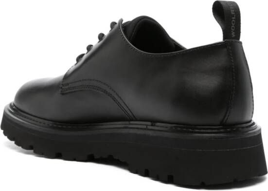 Woolrich New City leather derby shoes Black