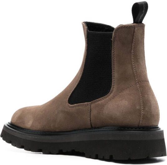 Woolrich New City suede ankle boots Brown