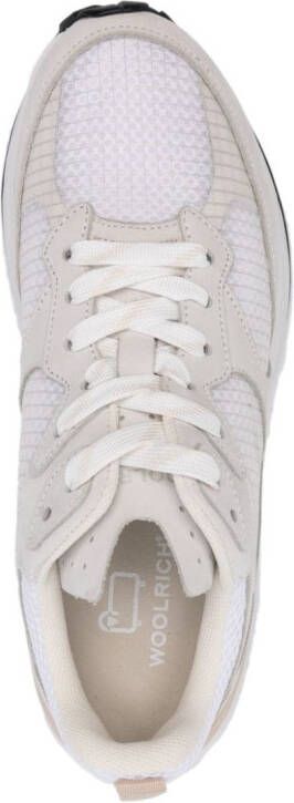Woolrich ripstop panelled sneakers White