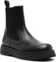 Woolrich round-toe leather boots Black - Thumbnail 2