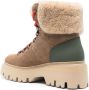 Woolrich shearling suede boots Brown - Thumbnail 2