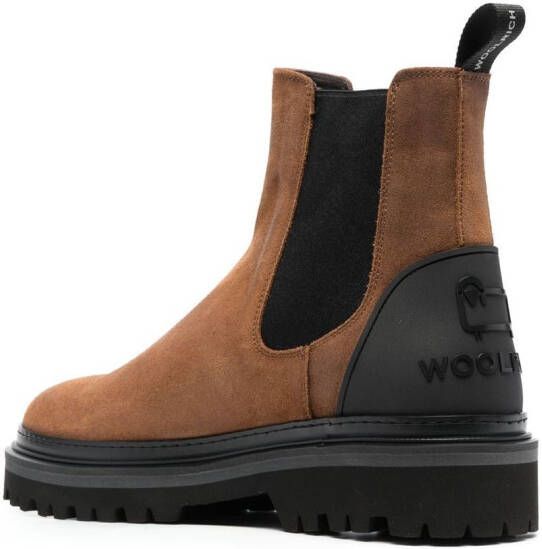 Woolrich suede ankle boots Brown