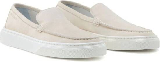 Woolrich suede slip-on loafers Neutrals