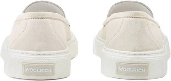 Woolrich suede slip-on loafers Neutrals