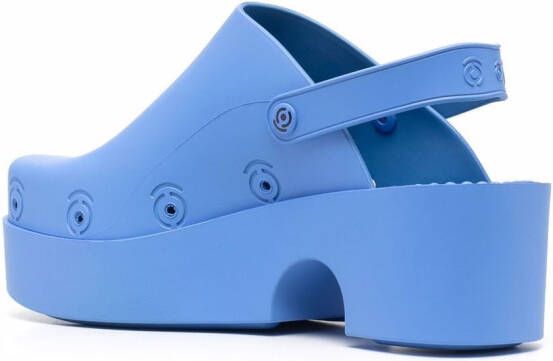 XOCOI slingback mule clog shoes Blue