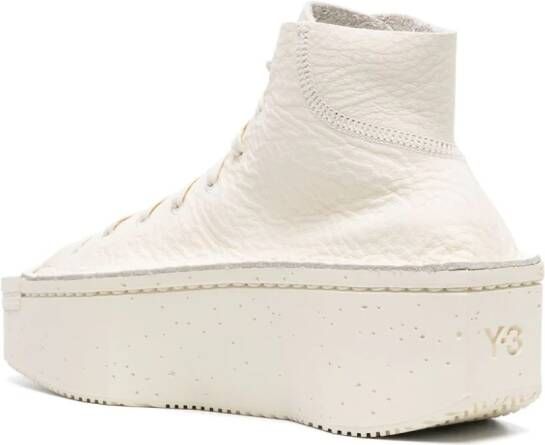 Y-3 Brick Court leather sneakers Neutrals