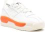 Y-3 colour-block lace-up sneakers White - Thumbnail 2