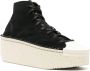 Y-3 lace-up platform sneakers Black - Thumbnail 2