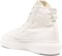 Y-3 Nizza distressed high-top sneakers White - Thumbnail 3