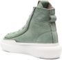 Y-3 Nizza High leather sneakers Green - Thumbnail 3