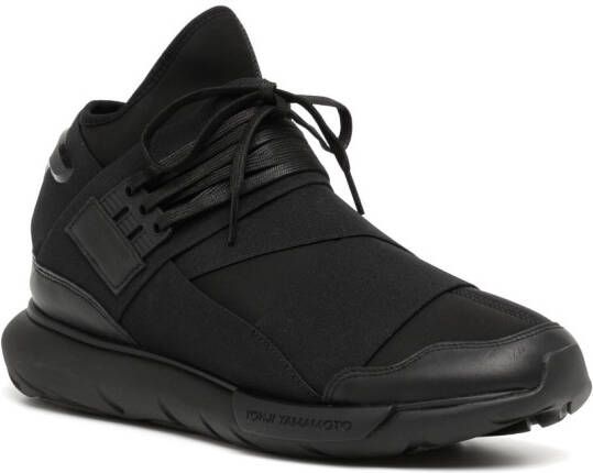 Y-3 Qasa High 'Triple Black' sneakers