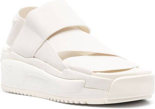Y-3 Rivalry elasticated-strap sandals Neutrals
