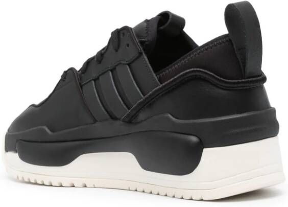 Y-3 Rivalry low-top leather sneakers Black