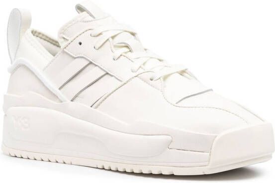 Y-3 Rivalry lace-up sneakers Neutrals
