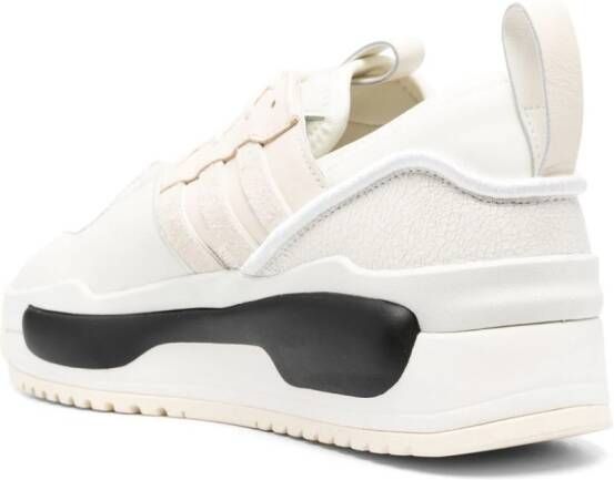 Y-3 Rivalry leather sneakers Neutrals