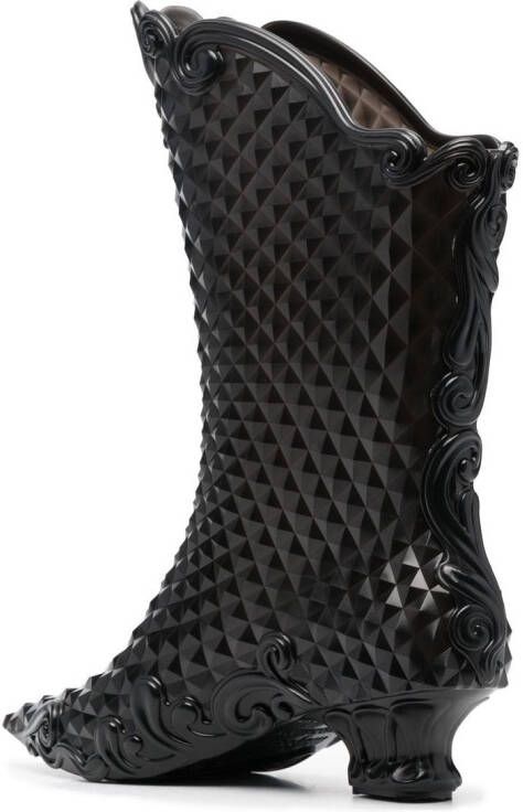 Y Project Melissa pointed 40mm boots Black