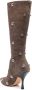 Y Project Snap Off 120mm denim boots Brown - Thumbnail 3