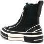 Y's frayed-trimmed high-top sneakers Black - Thumbnail 3