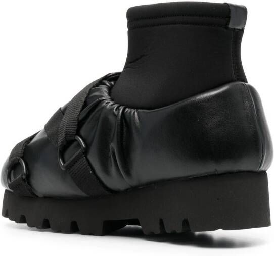 YUME Camp ankle-length boots Black