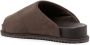 YUME Finn faux-suede slides Brown - Thumbnail 3