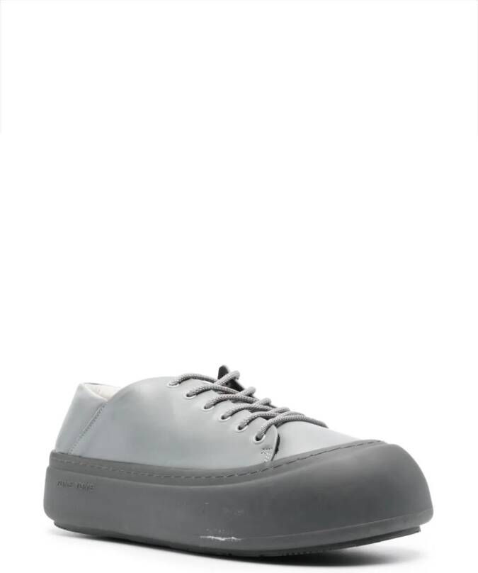 YUME Goofy leather sneakers Grey
