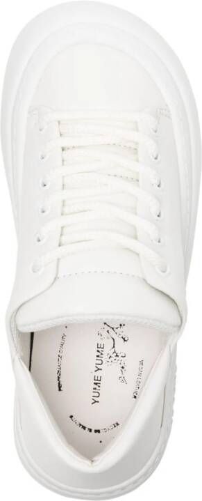 YUME Goofy platform sneakers White