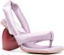 YUME Love Heel 105mm sandals Purple - Thumbnail 2