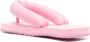 YUME padded thong-strap sandals Pink - Thumbnail 3