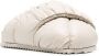 YUME ruched quilted slippers Neutrals - Thumbnail 2