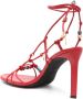 Zadig&Voltaire Alana 105mm leather sandals Red - Thumbnail 3